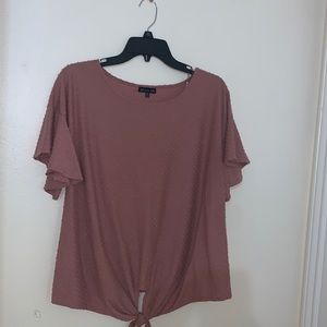 Pink blush top size XL by Olivia blu